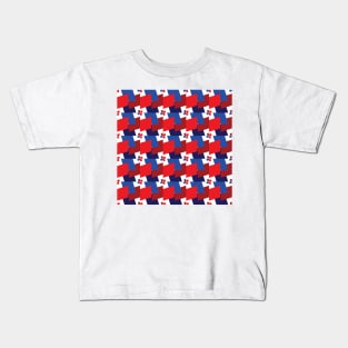 Paper windmill seamless Kids T-Shirt